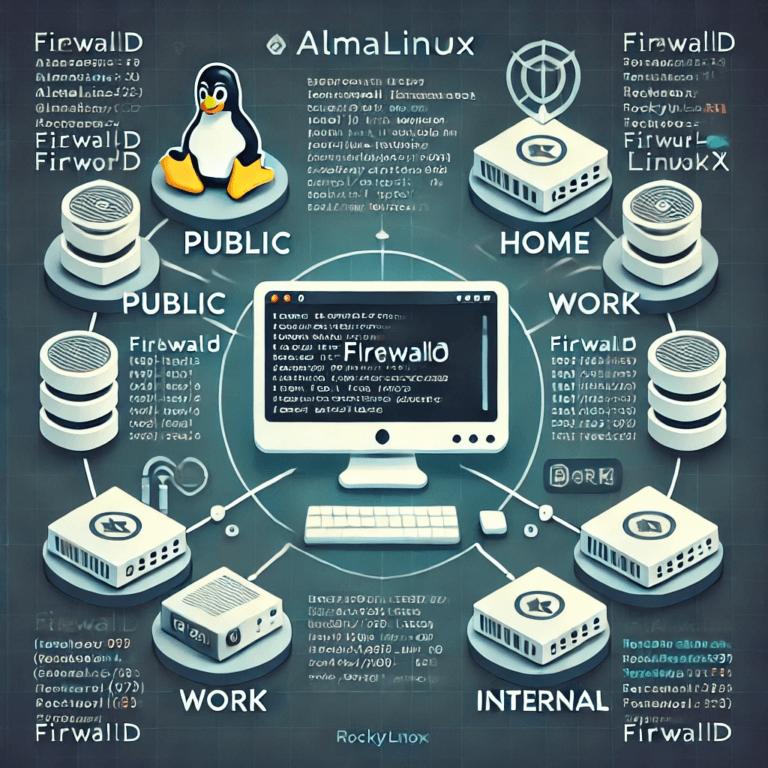 Firewalld no AlmaLinux e Rocky Linux