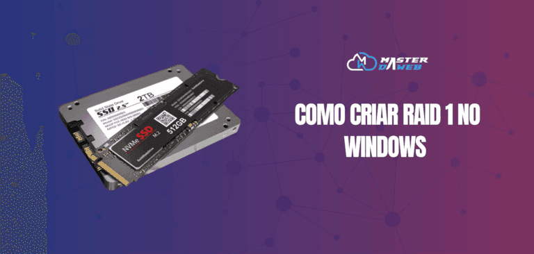 Criar RAID 1 Windows (Espelhamento de discos)
