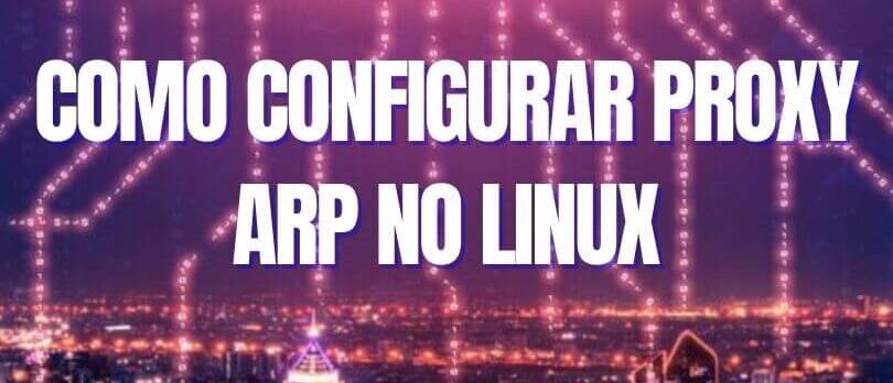 Como configurar Proxy Arp no Linux